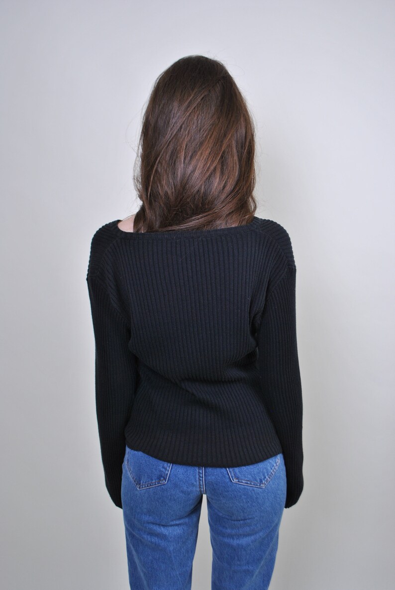 Black heritage long sleeve worker shirt Size S