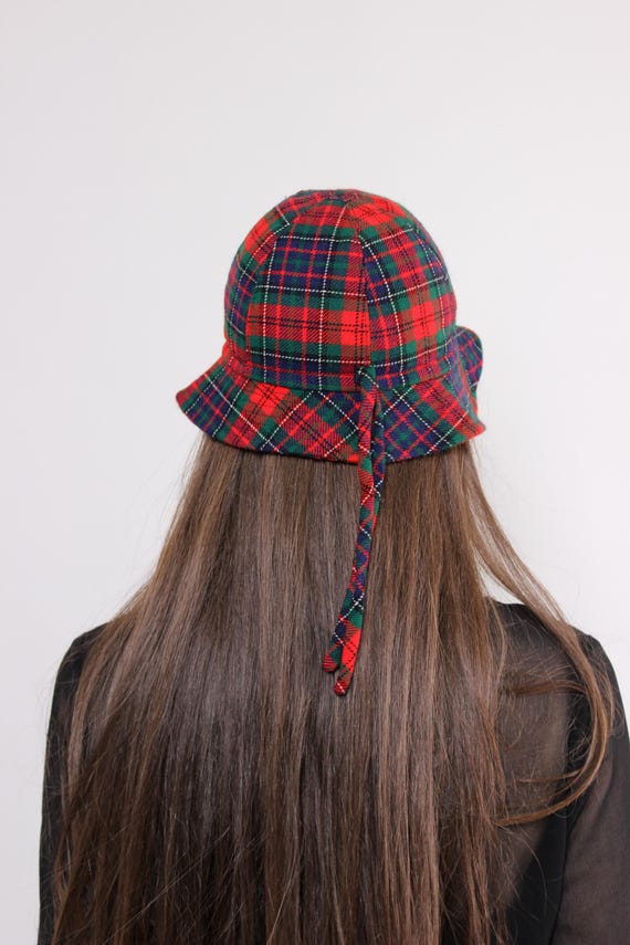 Vintage 90s Streetwear Womens OS Multicolor Checkered Corduroy Bucket Hat Cap Vintage 90s Patchwork Corduroy Bucket Hat, OS - Etsy main image 4