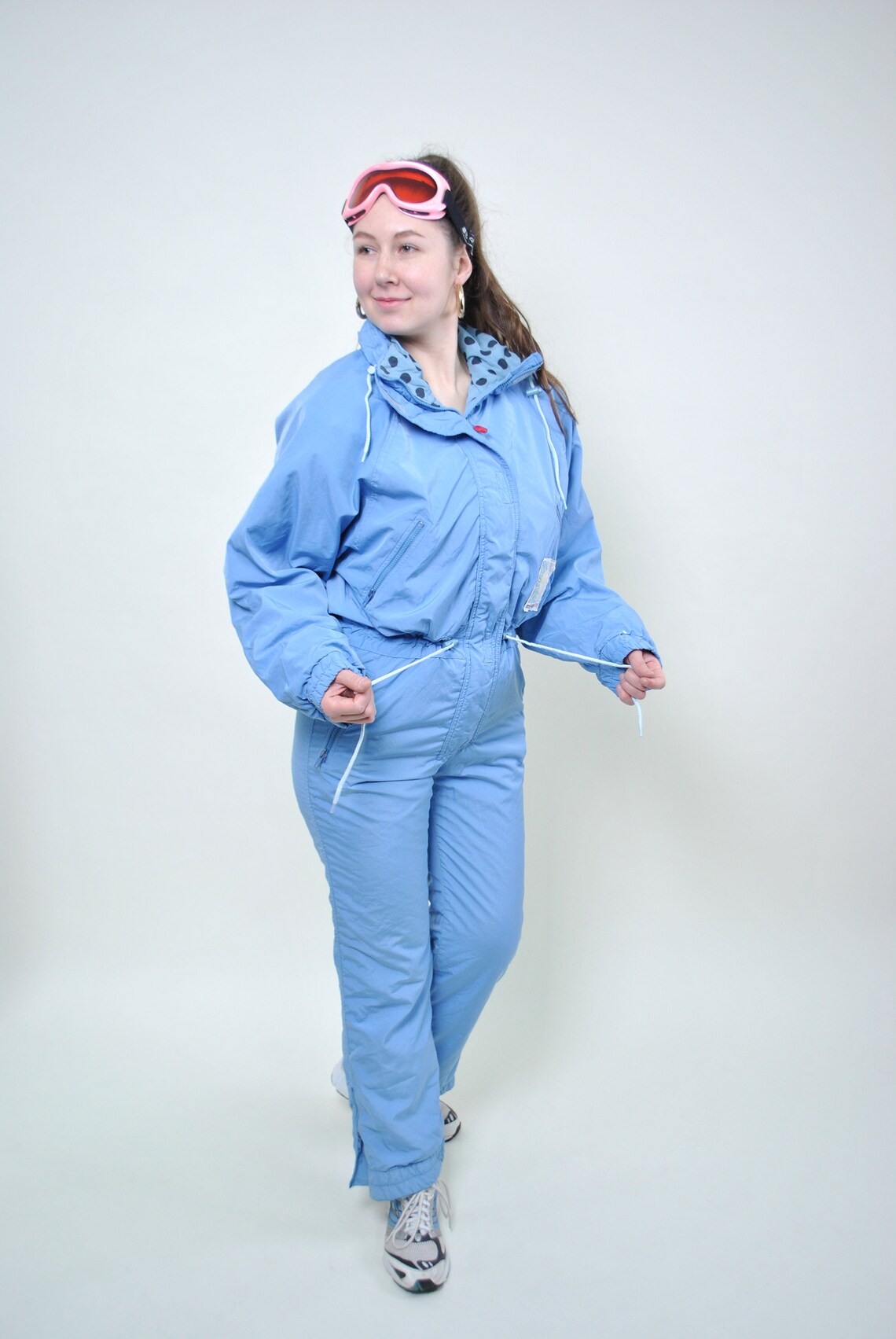 Blue Ski Suit Women Vintage Ski Overall 1990s Retro Etsy