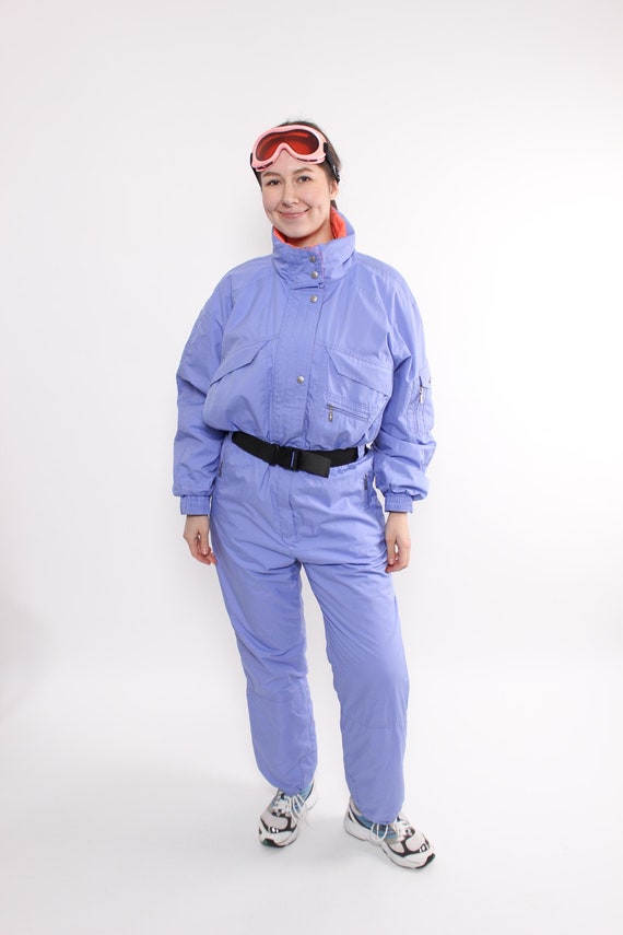 Vintage Killy Ski Suit: 90s Retro Purple Snowsuit, Size M