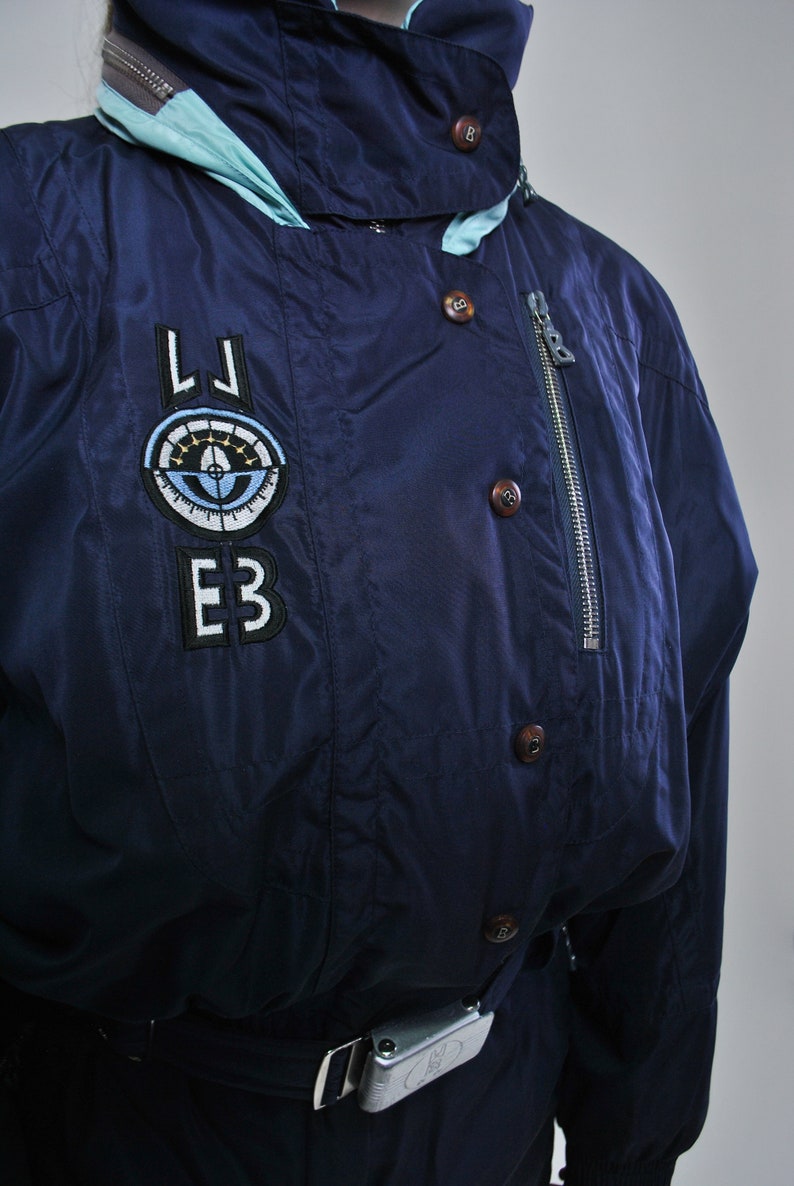 Bogner Ski Suit One Piece Snowsuit MEDIUM Size 90s Blue - Etsy