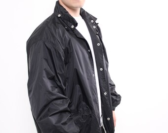 Vintage Retro SPORTSMASTER Coach Jackets Red Light Nylon