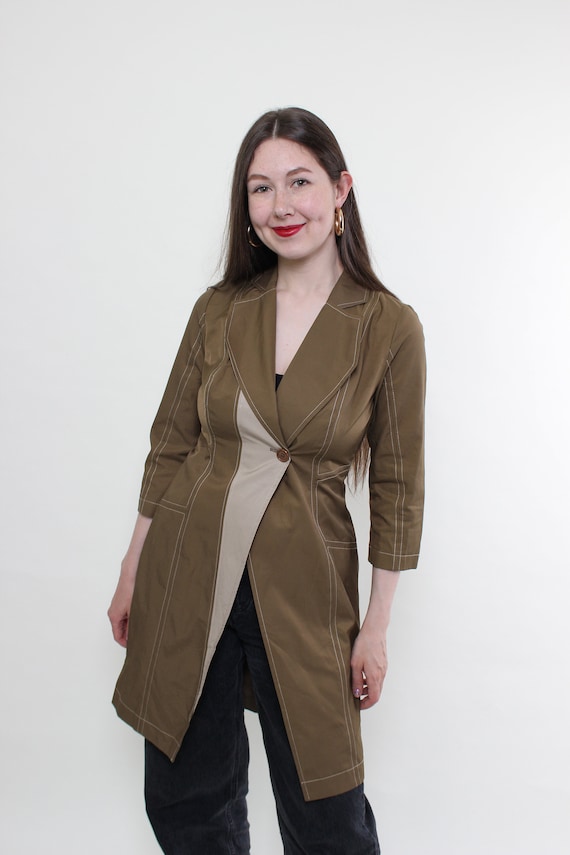 Trench Coat Lightweight Fall Jackets Womens 00s Lightweight