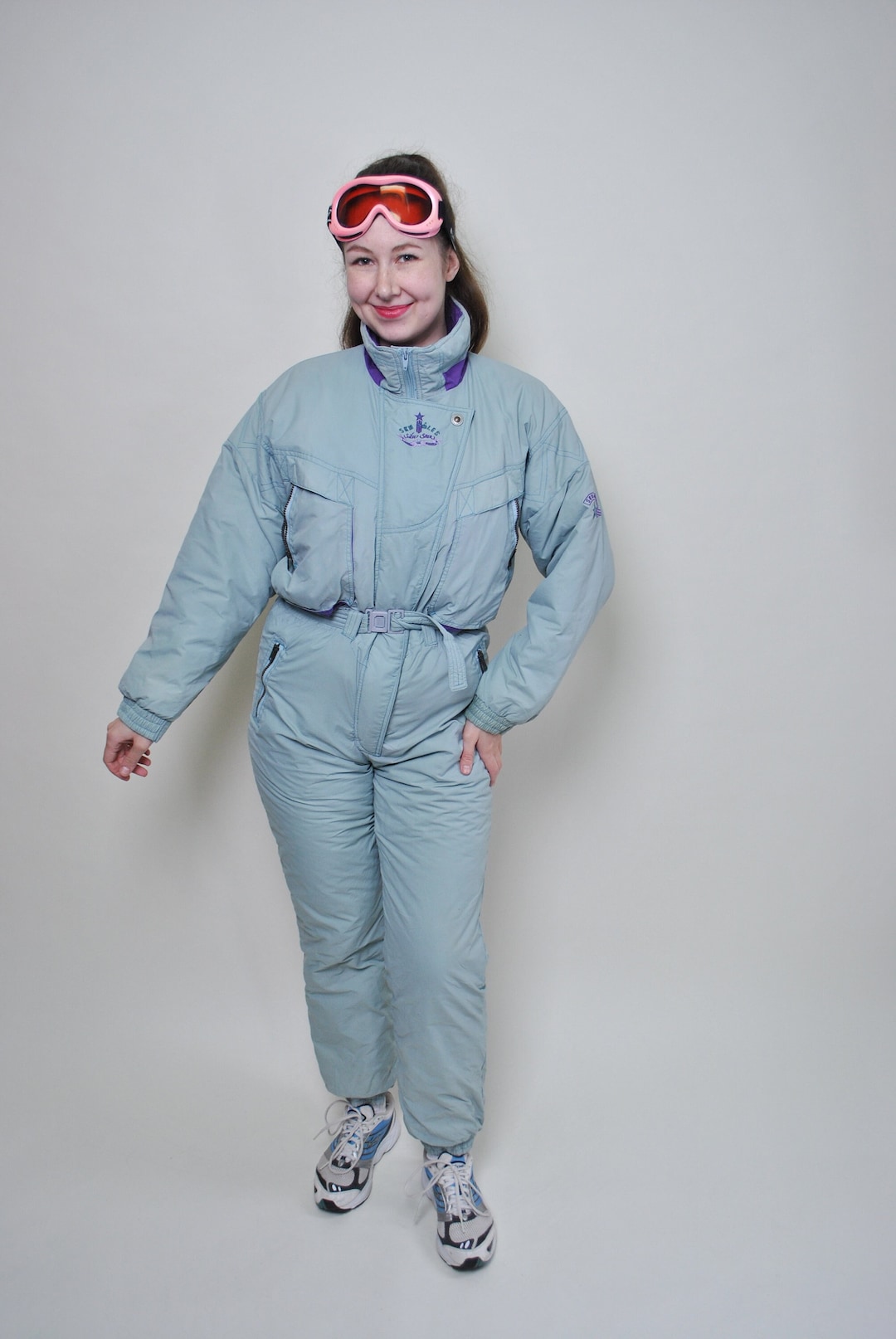 Combinaison de ski snuggler vintage années 70 80 ... - eBay