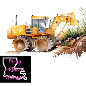 Bau Sublimation, Schmutz Bau png, Baustelle, Jungen png, Bau Geburtstag, Kinder Design, Sublimation im Freien