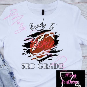 Back to School Sublimation PNG Bundle – Tackle School Design for Teachers, Grades PreK–12 Shirt Design – Digital Download