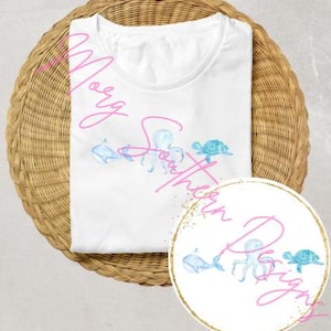 Under The Sea Png , Sublimation Design , Summer Png , Ocean Turtle Png , Octopus Png , T-Shirt Design, Digital Download Png , DTF