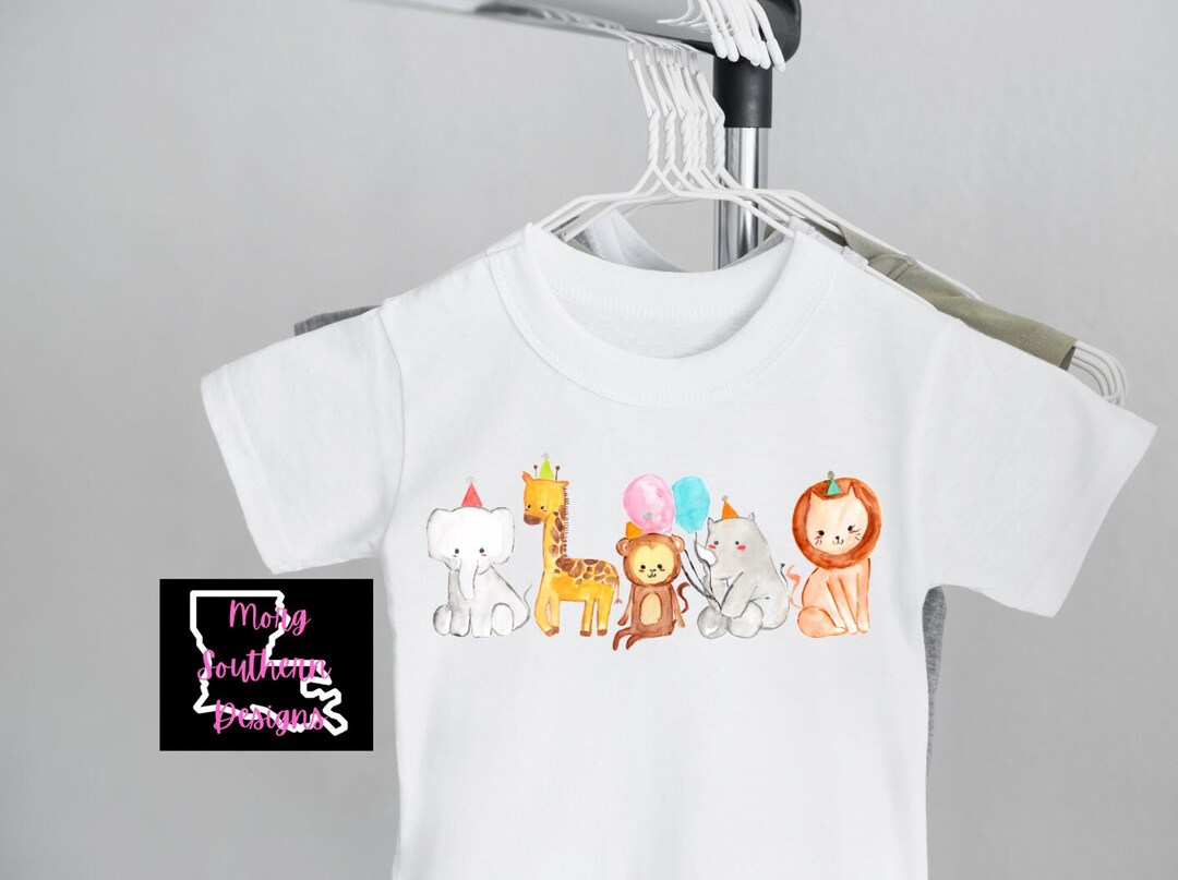 Party Animal PNG: First Birthday, Birthday Party for Kids/toddlers, Zoo