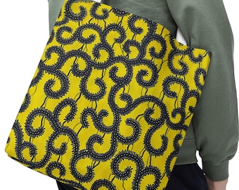 Ankara Print Tote Bag: Afrocentric Vibrant Market Bag