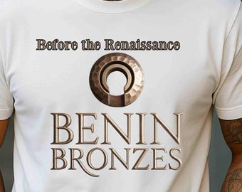 Benin Bronzes T-Shirt: African Heritage Luxury Streetwear