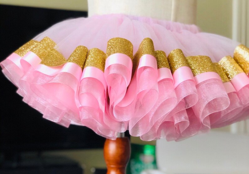 Ribbon Trimmed Tutu Tutu Tutu Skirt Tulle Skirt Birthday Etsy