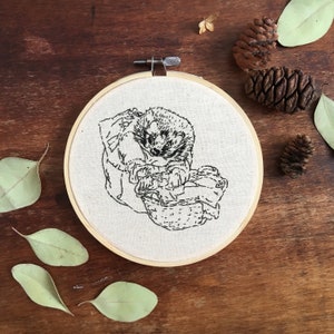 Mrs. Tiggy-Winkle x Beatrix Potter Embroidered Hoop