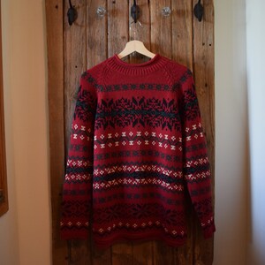 Vintage Eddie Bauer 100% Cotton  Sweater