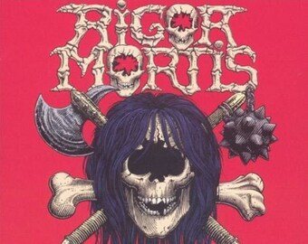 Rigor Mortis Custom Tumbler / Custom Tumbler / Thrash Metal Fans / Gift for Him / Gift for Her / Metal Heads / Hard & Heavy / Thrash Legends