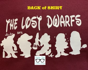 Halloween Costumes for a Group / Lost Dwarfs / Boozy / Clumsy / Gassy / Sassy / Snotty / Costumes for Grown Ups / Group Fun / Party of 5