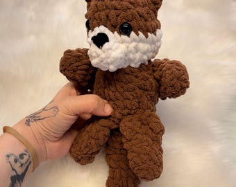 Handgehaakte otterknuffel