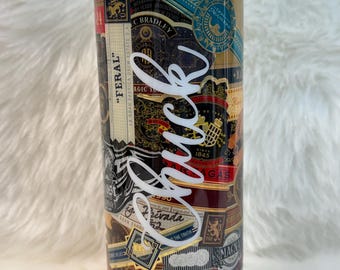 Cigar Band Custom Tumbler / Cigar Life / Gifts for Him
