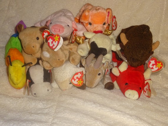 etsy beanie babies sold