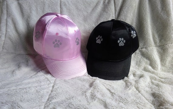 paw print baseball cap