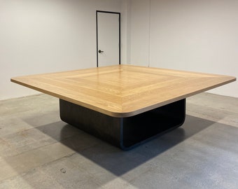 Industrial Steel Conference Table, Custom Conference Table