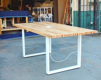 Custom office desks, Custom dining tables, Home office desk.