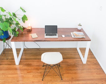 Custom Walnut Desk, Writing Desk, Office Desk