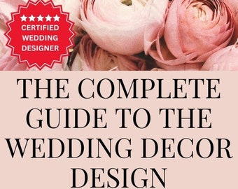 Ultimate Wedding Decor Planner | Digital Wedding Planning Guide | Budget-Friendly DIY Wedding Decor Checklist | Printable Wedding Organizer
