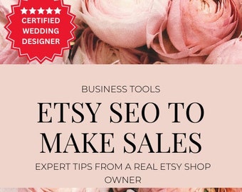 Etsy SEO Guide for Sellers – Rank on First Page | Digital Download eBook | Boost Sales with Proven SEO Strategies
