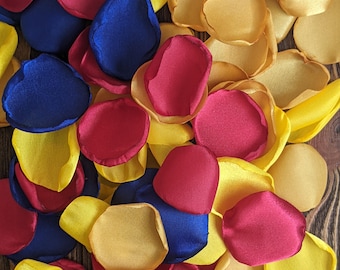 Beauty and beast wedding table decor, reception or ceremony decoration, bridal shower confetti, flower petals for baskets aisle runner toss