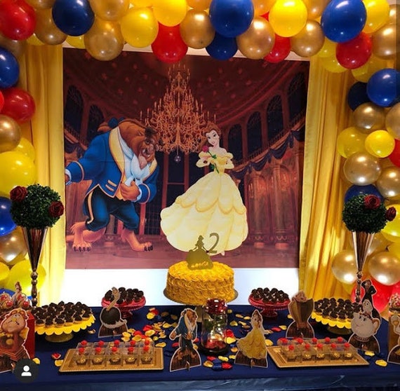Beauty And Beast Wedding Table Decor Beauty And Beast Party Etsy
