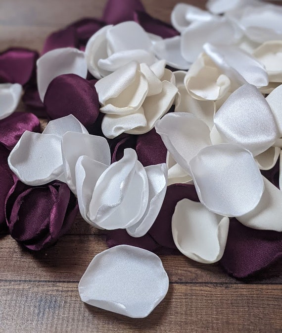 Sangria custom wedding decor rose petals personalized wedding decorations aisle runner decor, flowers centerpieces, bridal shower decor toss Il_570xn