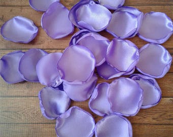 Lilac rose petals, wedding decorations, bridal shower confetti to toss, flower girl flowers for baskets, fall wisteria petals for lanterns