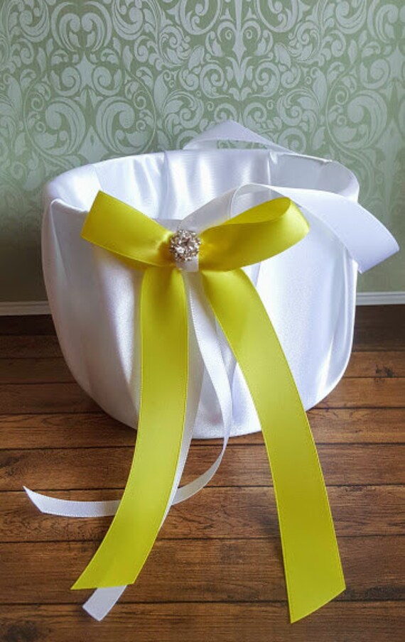 etsy flower girl basket