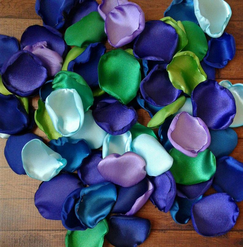 Peacock Wedding Flower Petals Bulk for Decor Toss Cake Gift Etsy