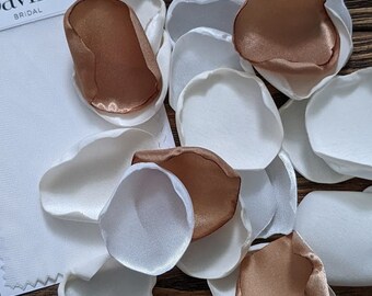 Bohemian minimalist wedding flower petals for decor, flower girl supplies for baskets, bachelorette or bridal shower confetti, entrance toss