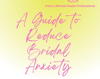 Bridal Anxiety Toolkit eBook – CBT-Based Coping Strategies for Brides | Wedding Day Calm Guide & Self-Care Planner-Wedding Day Planning