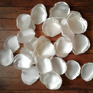Centerpieces for baptism, ivory rose petals, wedding decor toss, rustic boho bridal shower, flower girl flowers, simple supplies reception
