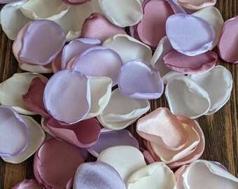 Spring wedding decor, garden flower petals bulk, custom bridal shower decor, flower girl accessories for baskets, aisle runner toss decor