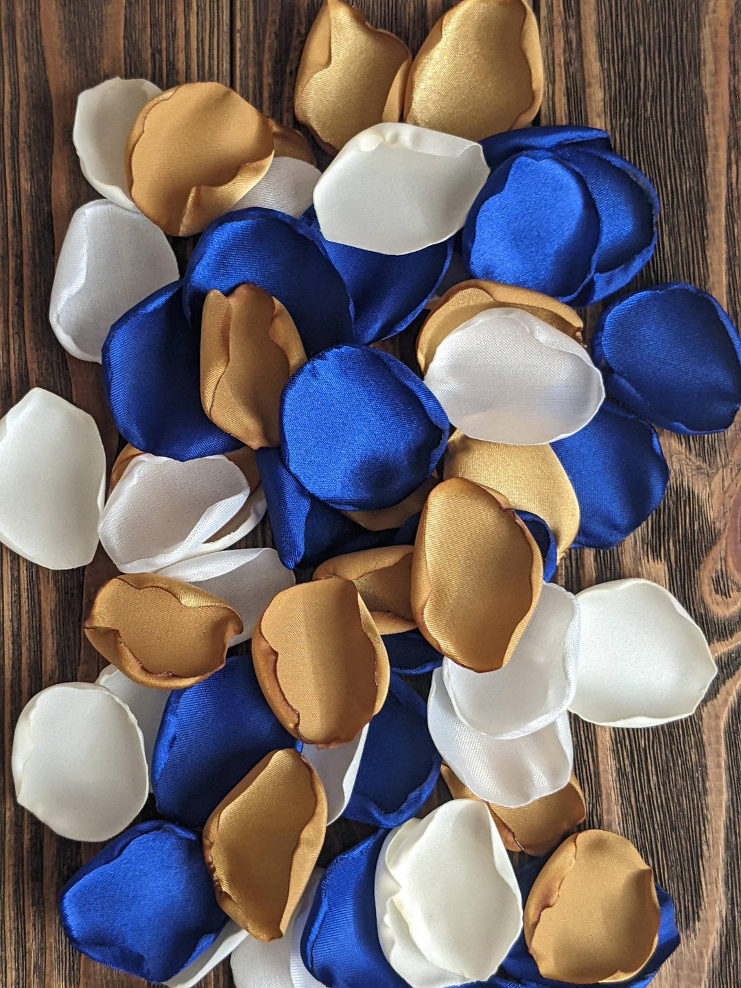 Royal Gold Ivory Rose Petals for Wedding Centerpiecesbridal Shower Supplies for Decoration