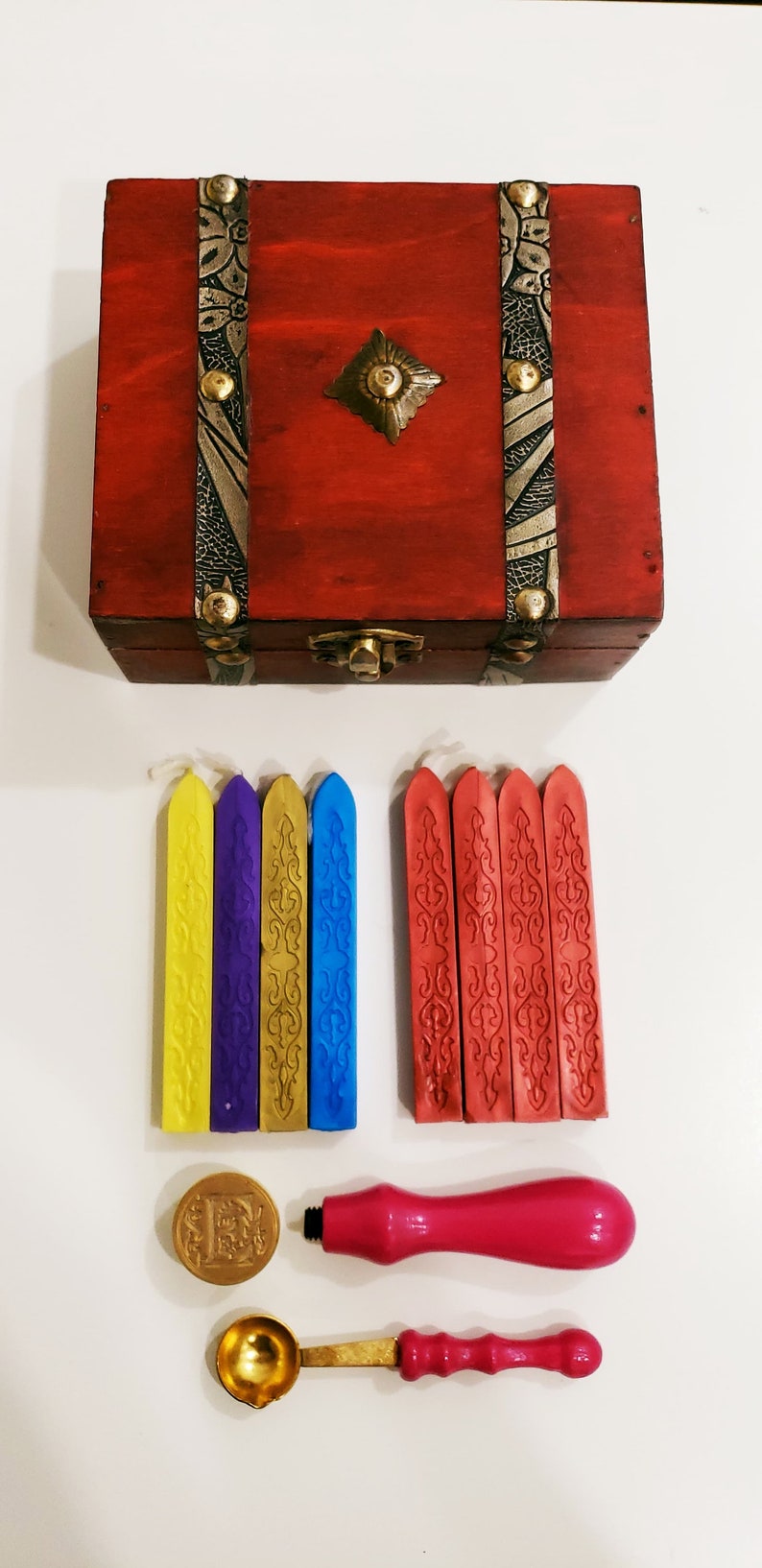 USA Fast Shipping from Utah Wax sticks invitations and more wax spoon Heart Design Wax Seal Stamp birthday Wedding Great for Gifts