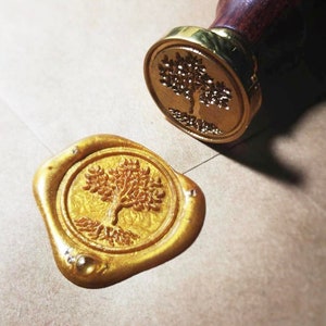 Star Sun and Moon Wax Seal Stamp, wax sticks, wax spoon Fast Shipping from Utah, USA Design W3 image 5