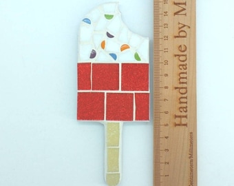 Ice lolly popsicle fab Mosaic Kit craft kit suitable for beginners precut tiles
