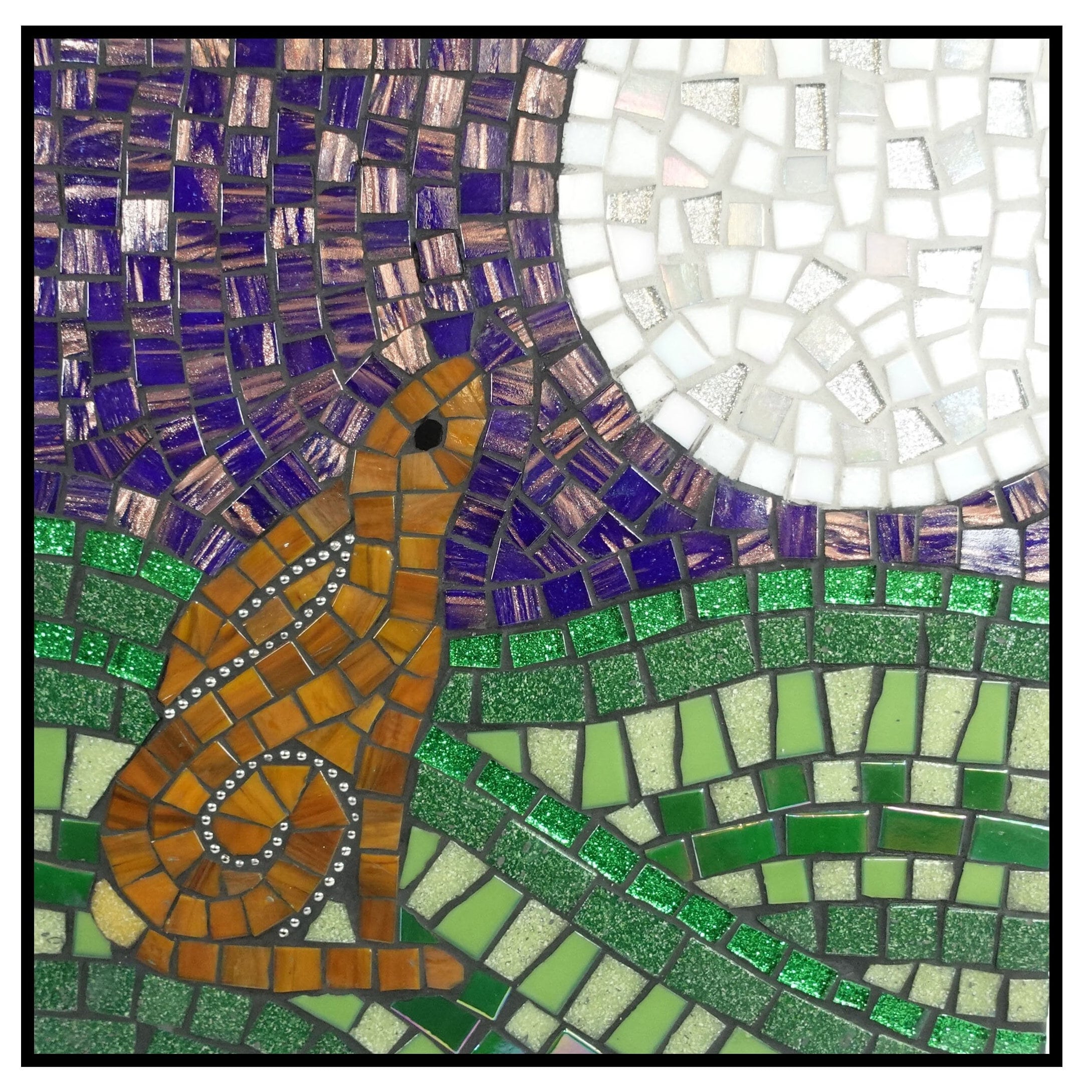 Moon Gazing Hare Mosaic Kit Make Your Own Mosaic All Materials Supplied ...