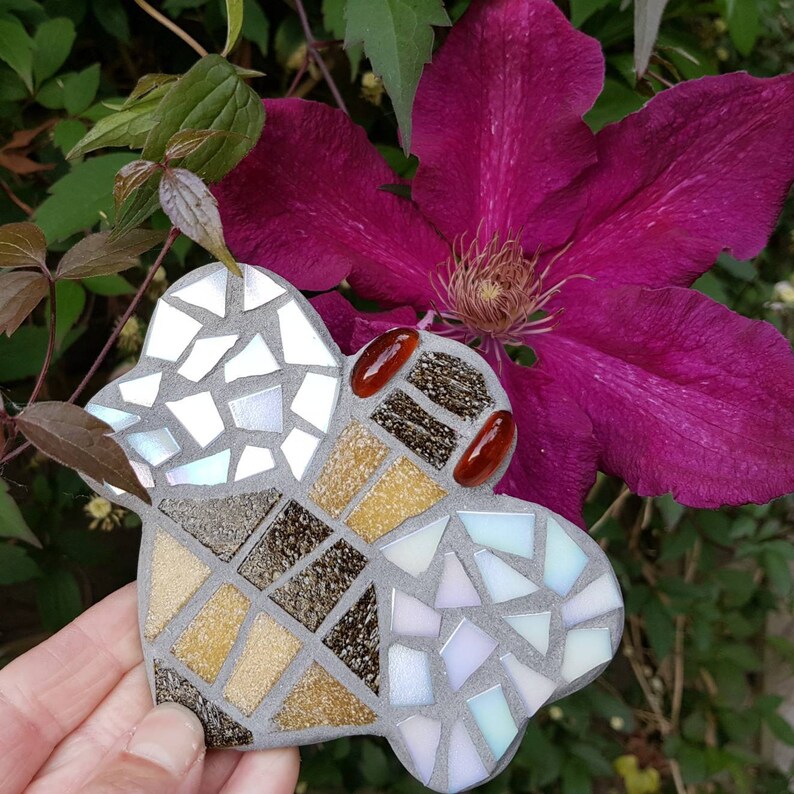 Bee Mosaic Kit Craft Kit Suitable for Beginners Precut Tiles Etsy UK