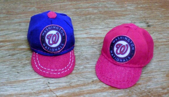 purple washington nationals hat