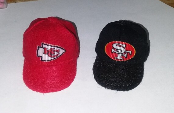 Barbie Ken Chiefs Super Bowl 49ers Football Cap Hat Etsy