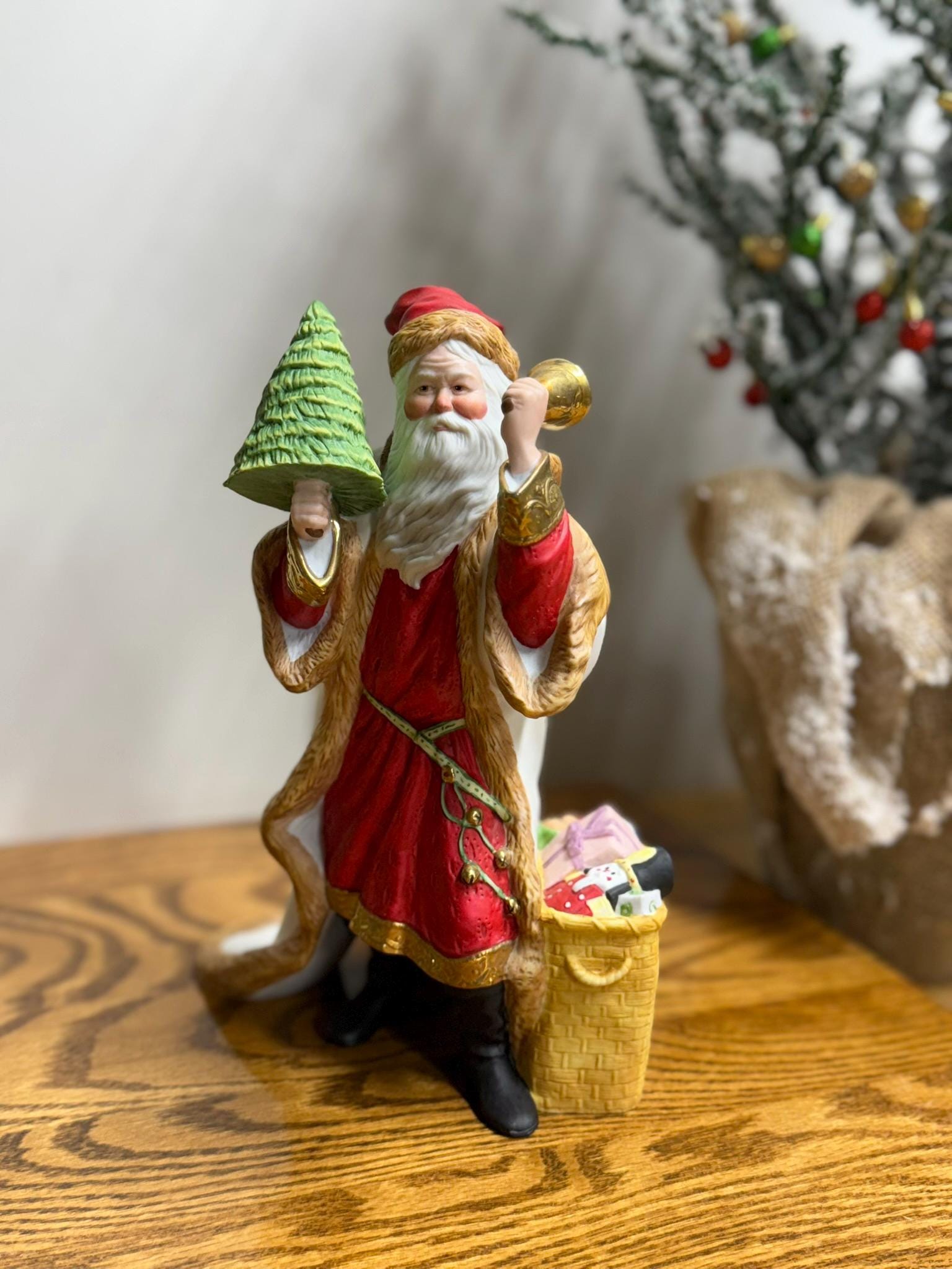 ♥️アンティーク サンタクロース NOEL Lenox Santa Figurine - Etsy