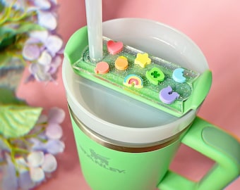 CHARMED Marshmallow Cereal Tumbler H2.0 Cup Topper 40oz | 30oz | 20 oz | Tumbler Cup Accessories |   40oz Tumbler Accessories