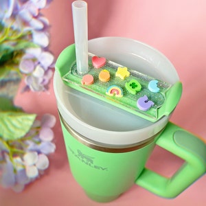 CHARMED Marshmallow Cereal Tumbler H2.0 Cup Topper 40oz | 30oz | 20 oz | Tumbler Cup Accessories |   40oz Tumbler Accessories
