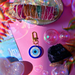 Evil Eye KEYCHAIN | Protect your energy | Protection Keychain | Mal de mojo